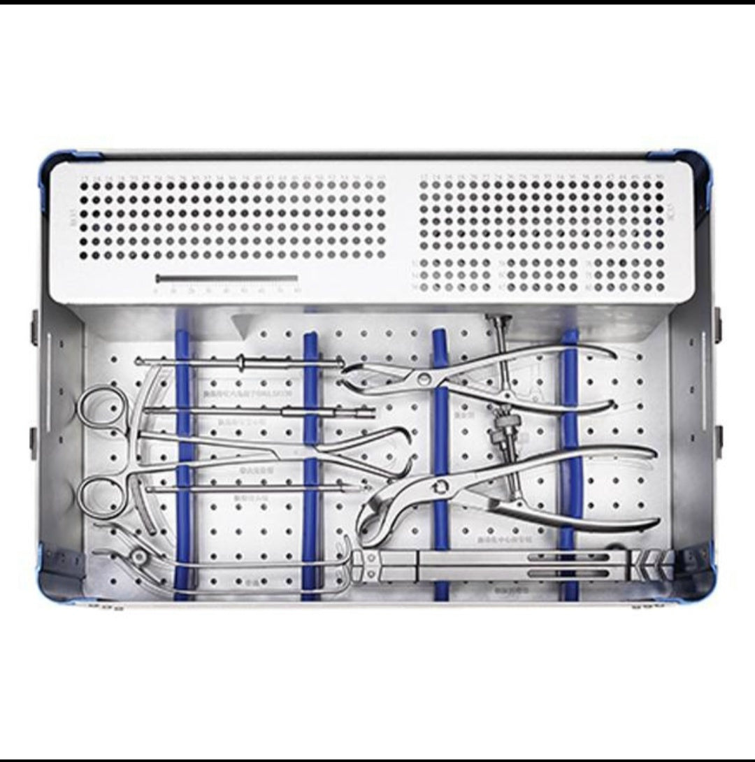Small Fragment Orthopedic Instrument Set with Box